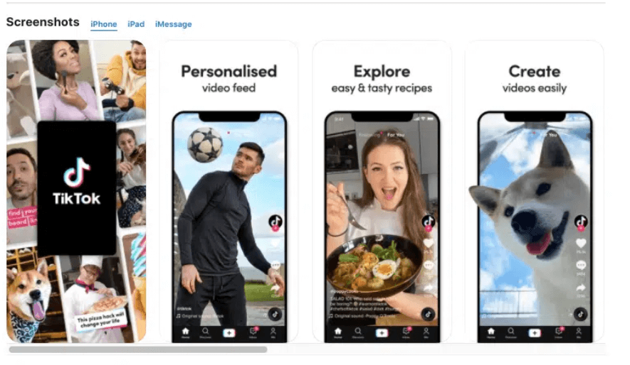 TikTok app