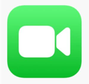 Start a Facetime call on an iPhone
