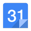 Blue square with number 31 in centre to show the calendar app on an Android tablet