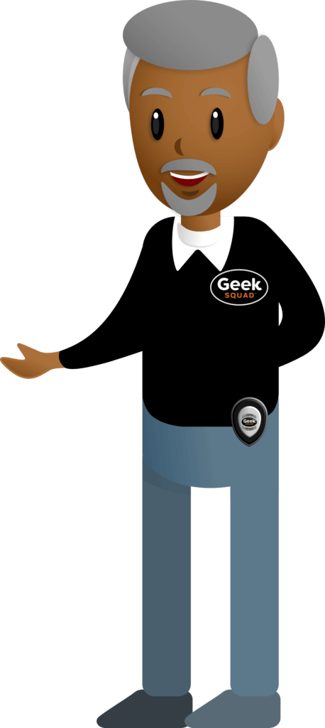 Geek Squad character Stephen