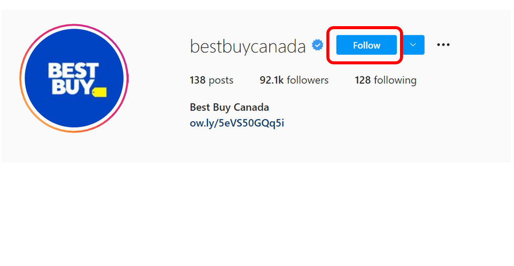 Follow an Instagram Page – Best Buy Digital Citizen