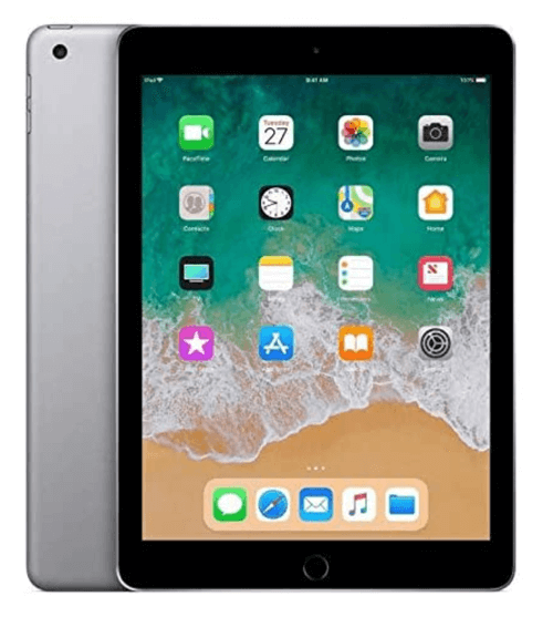 Space grey Apple iPad