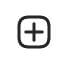 Instagram create button icon